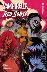 Variant Cover for Vampirella Versus Red Sonja #5