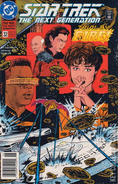 Variant Cover for Star Trek: The Next Generation #32