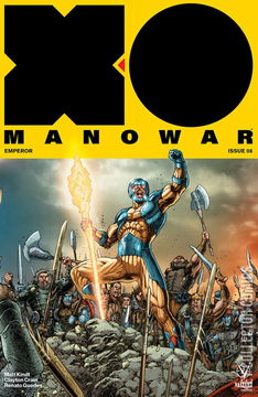 Variant Cover for X-O Manowar #8