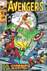 Variant Cover for Avengers, The #72