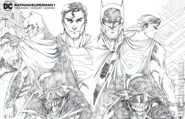 Variant Cover for Batman Superman #1
