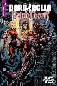 Variant Cover for Barbarella / Dejah Thoris #4