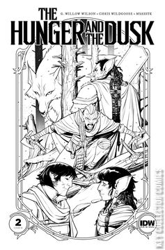Variant Cover for Hunger and the Dusk, The #2