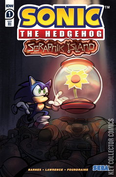 Variant Cover for Sonic the Hedgehog: Scrapnik Island #1