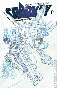 Variant Cover for Sharkey The Bounty Hunter #5