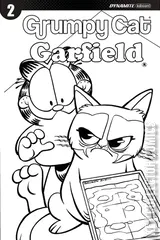 Variant Cover for Grumpy Cat / Garfield #2