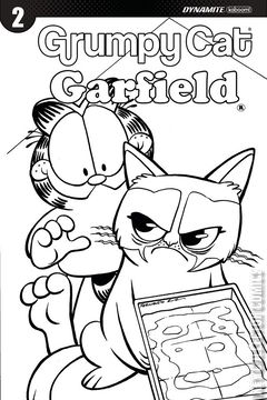 Variant Cover for Grumpy Cat / Garfield #2