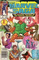 Variant Cover for Marvel Saga: The Official History of the Marvel Universe #1
