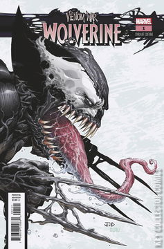 Variant Cover for Venom War: Wolverine #1