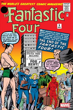 Variant Cover for Fantastic Four #9