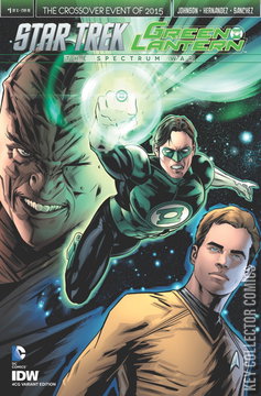 Variant Cover for Star Trek / Green Lantern: The Spectrum War #1