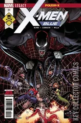 Cover for X-Men: Blue #21