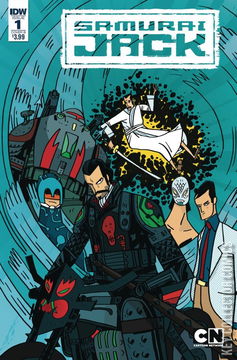 Variant Cover for Samurai Jack: Quantum Jack #1