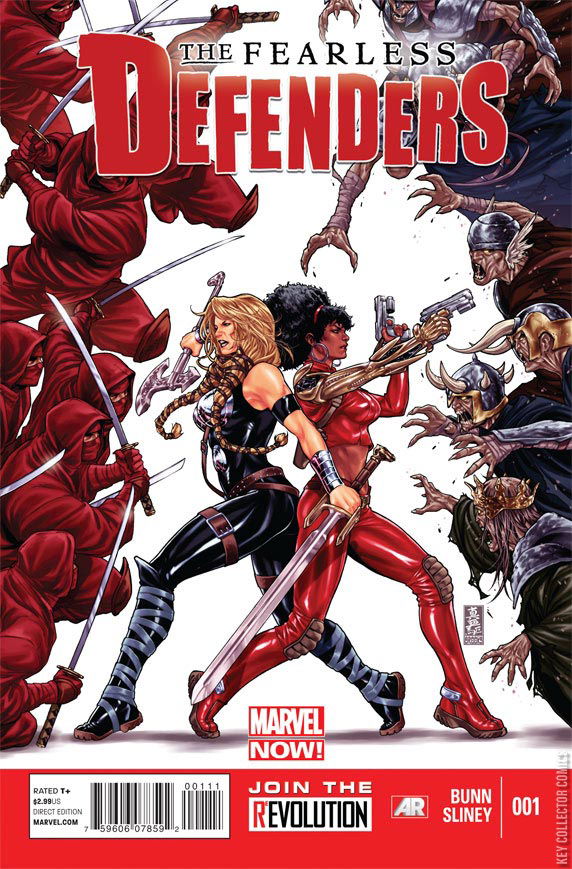Cover art for Fearless Defenders #1