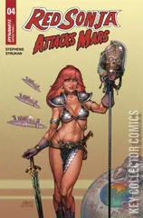Cover for Red Sonja Attacks Mars #4