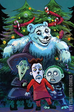 Variant Cover for The Nightmare Before Christmas: The Shiver of Christmas Town #4