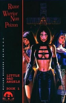 Variant Cover for Razor / Warrior Nun / Poizon #1
