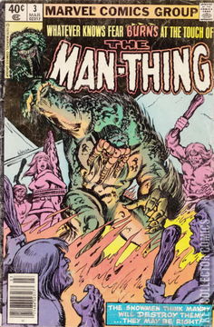 Variant Cover for Man-Thing #3