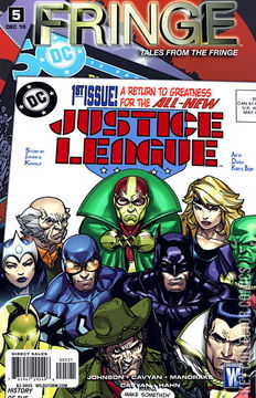 Variant Cover for Fringe: Tales From the Fringe #5