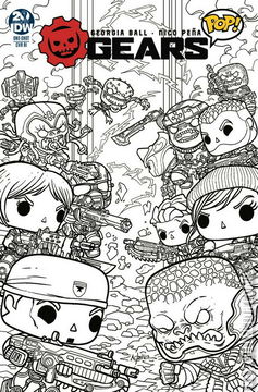 Variant Cover for Gears of War Pop #1