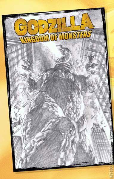 Variant Cover for Godzilla Kingdom of Monsters