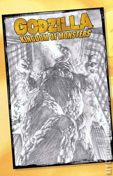 Variant Cover for Godzilla Kingdom of Monsters