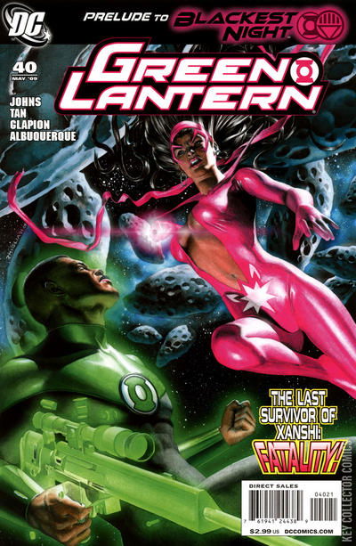 Green hot Lantern #40