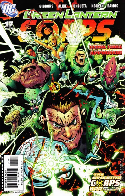 Cover art for Green Lantern Corps #17