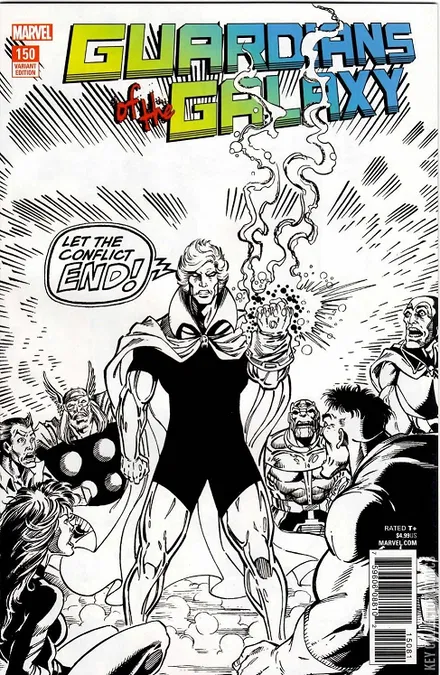 Cover art for Guardians of the Galaxy #150 