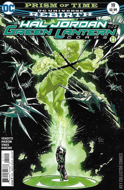 Cover art for Hal Jordan and the Green Lantern Corps #19