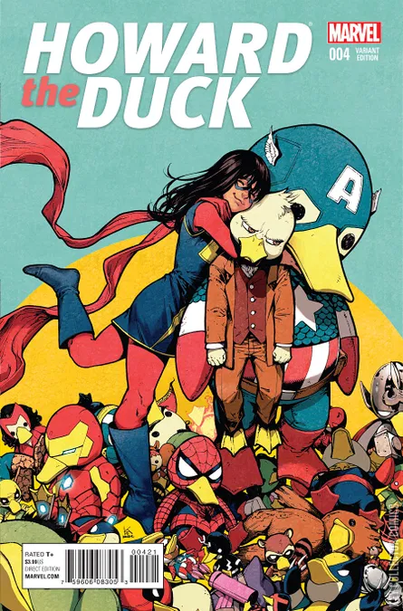 Cover art for Howard the Duck #4 