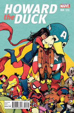 Variant Cover for Howard the Duck #4