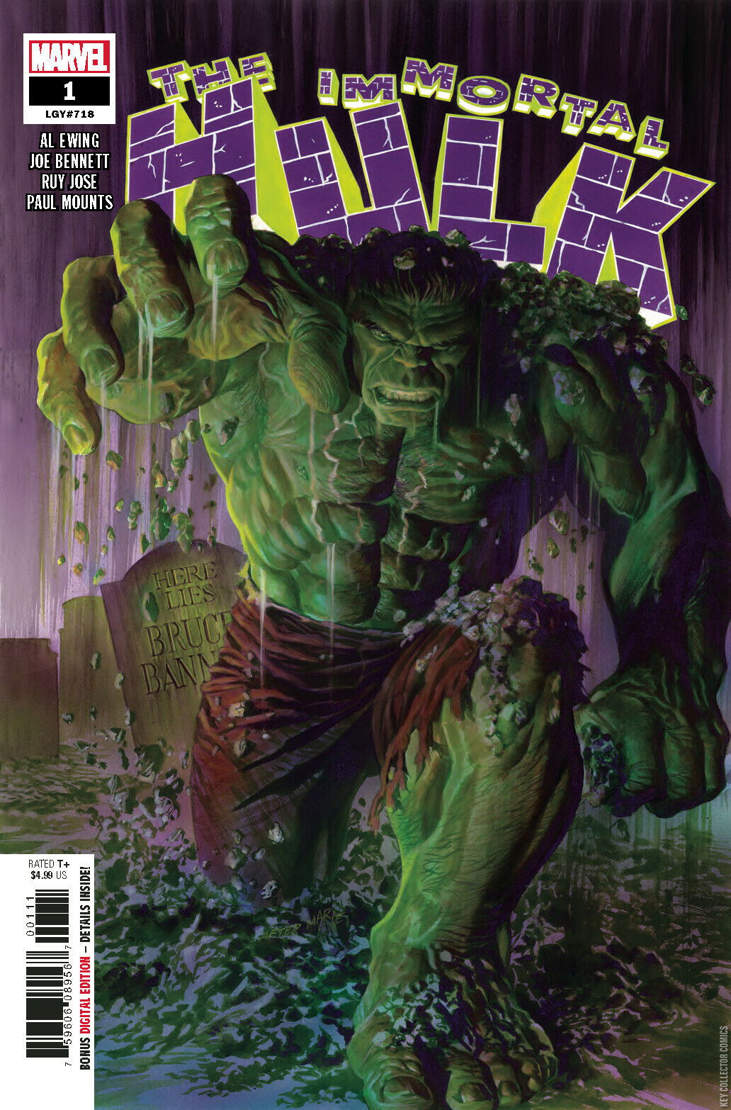 The Immortal purchases Hulk (Key Issue & First Printing)