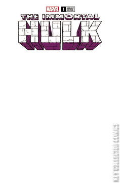 Variant Cover for Immortal Hulk #1