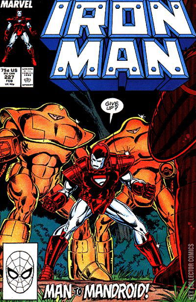 Cover art for Iron Man #227
