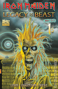 Variant Cover for Iron Maiden Legacy of the Beast #1