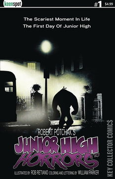 Variant Cover for Junior High Horrors #1
