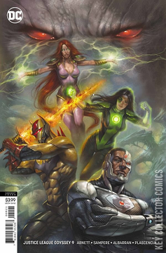 Variant Cover for Justice League: Odyssey #9