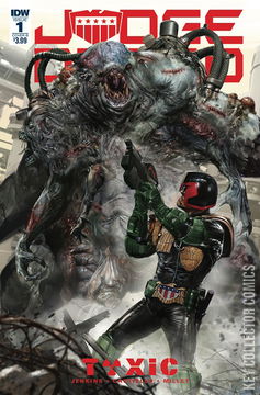 Variant Cover for Judge Dredd: Toxic #1