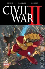 Cover for Civil War II #2