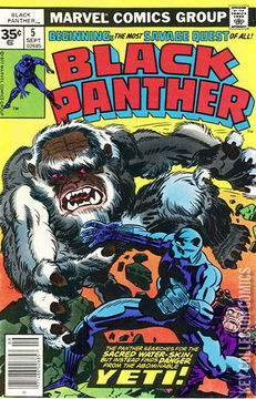 Variant Cover for Black Panther #5