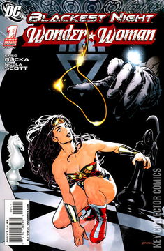 Variant Cover for Blackest Night: Wonder Woman #1