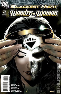 Variant Cover for Blackest Night: Wonder Woman #2