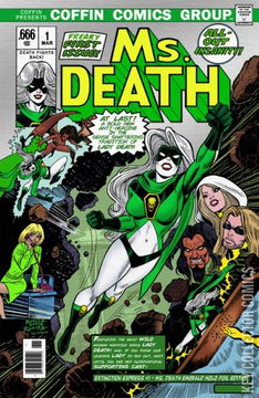 Variant Cover for Lady Death: Extinction Express #1