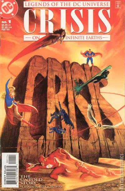 Cover art for Legends of the DC Universe: Crisis on Infinite Earths #1