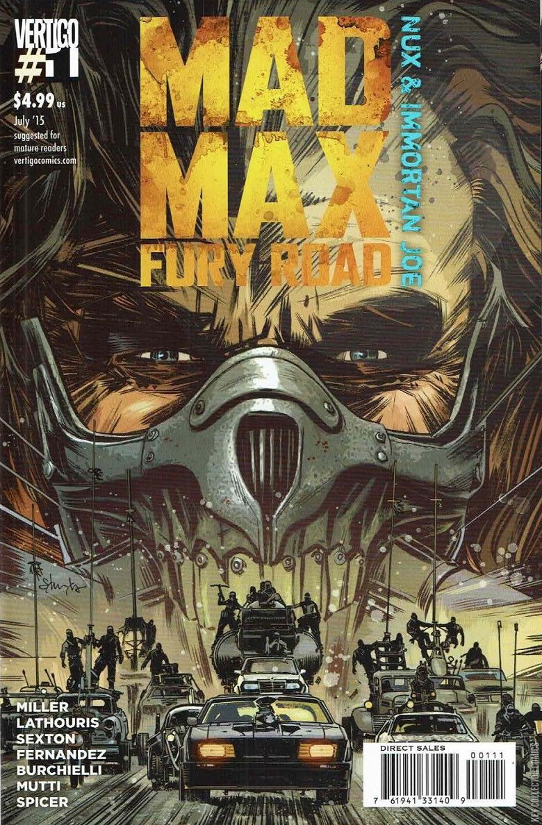 Key Collector Comics - Mad Max: Fury Road - Nux and Immortan Joe #1