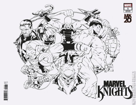 Variant Cover for Marvel Knights 20th #1