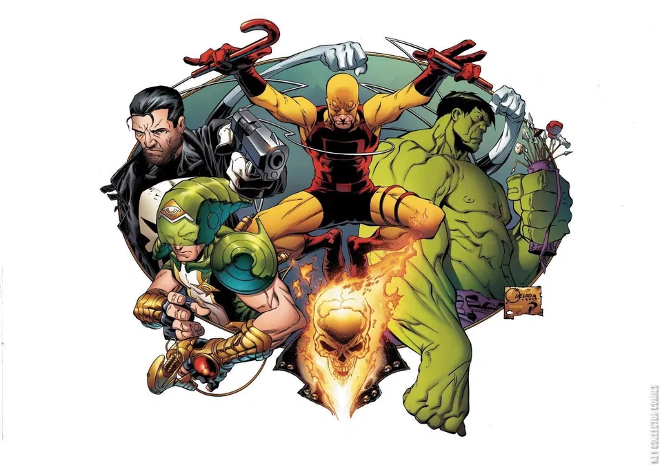 Cover art for Marvel Knights 20th #1 