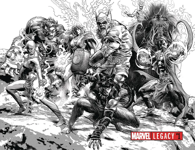 Variant Cover for Marvel Legacy #1