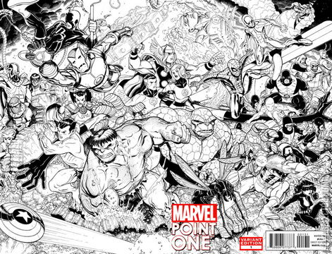 Variant Cover for Marvel Point One #1